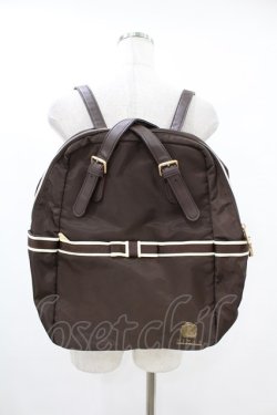 画像1: m petit by misako / NINA'S コラボ AM2WAYリュック  ブラウン H-25-08-01-1032-LO-BG-NS-ZH