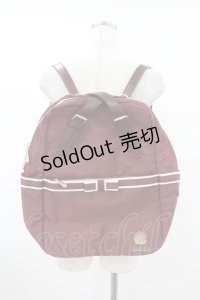 m petit by misako / NINA'S コラボ AM2WAYリュック  ワイン H-25-08-01-1033-LO-BG-NS-ZH