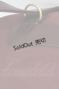 画像3: m petit by misako / NINA'S コラボ AM2WAYリュック  ワイン H-25-08-01-1033-LO-BG-NS-ZH