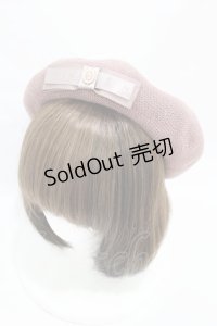 m petit by misako / NINA'SAM カメオベレー  ピンク H-25-08-01-1004-LO-AC-NS-ZH