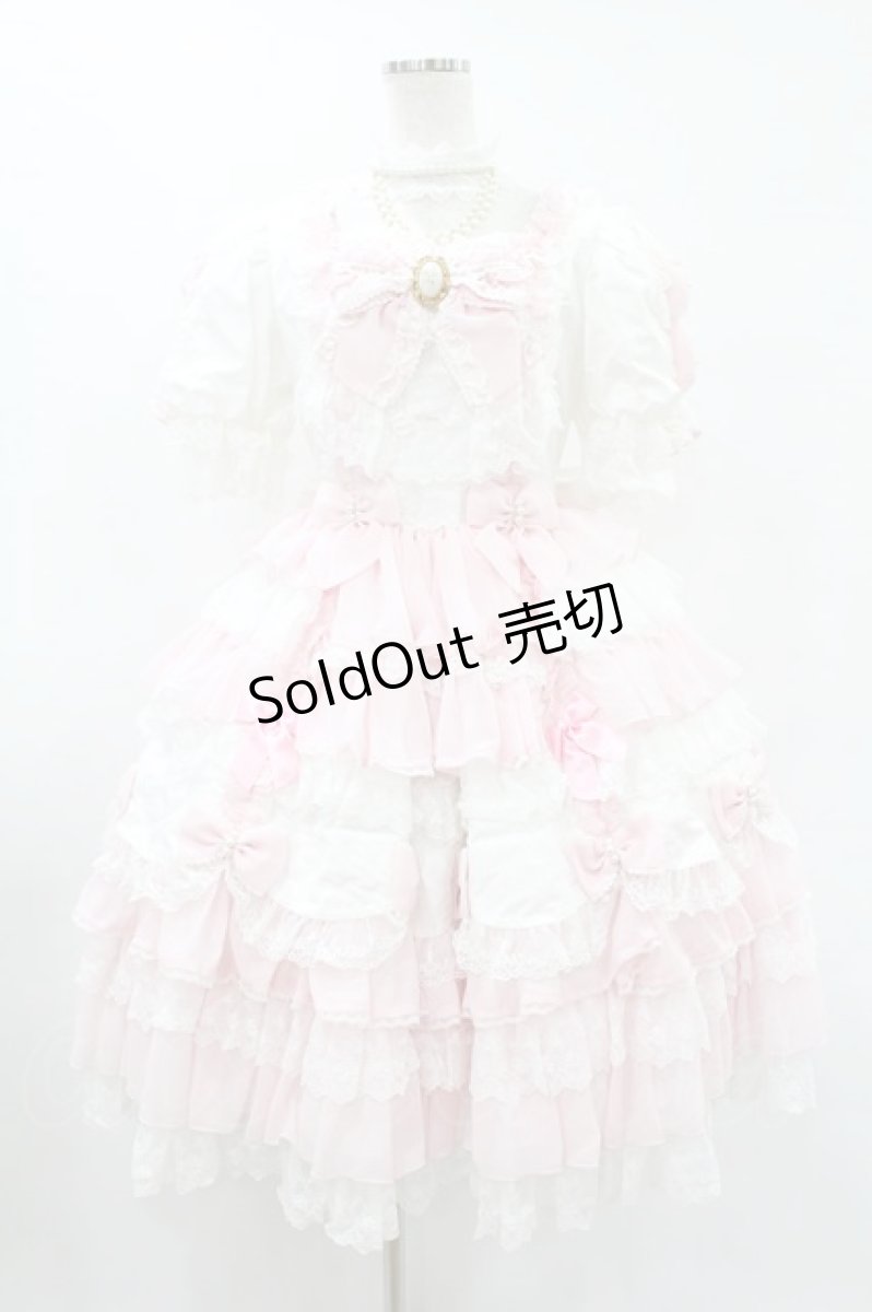 画像1: Angelic Pretty / Sweet Tiara Princess Dress Set Free シロ H-25-08-01-1042-AP-OP-NS-ZH (1)