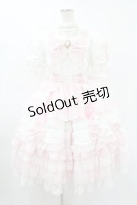 Angelic Pretty / Sweet Tiara Princess Dress Set Free シロ H-25-08-01-1042-AP-OP-NS-ZH