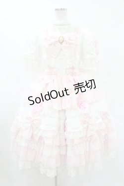 画像1: Angelic Pretty / Sweet Tiara Princess Dress Set Free シロ H-25-08-01-1042-AP-OP-NS-ZH