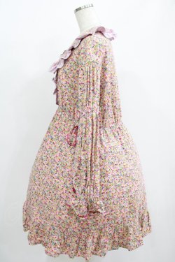 画像2: MILK / Sweet Honey Dress  ピンクフラワー H-25-08-01-005-ML-OP-KB-ZH