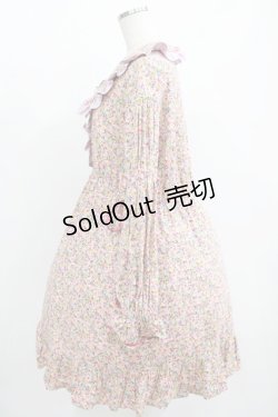 画像2: MILK / Sweet Honey Dress  ピンクフラワー H-25-08-01-005-ML-OP-KB-ZH