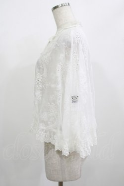 画像2: ATELIER PIERROT / レースケープ  ホワイト H-25-08-01-054-EL-JA-KB-ZH