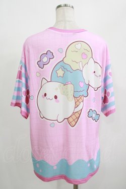 画像3: ACDC RAG / Sweet nyanko T  ピンク H-25-08-01-057-PU-TO-KB-ZH
