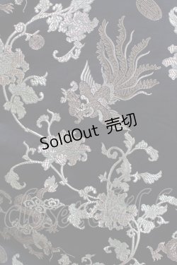 画像4: LISTEN FLAVOR / ブロケードチャイナシャツ  ブラック×ゴールド H-25-08-01-059-PU-BL-KB-ZH