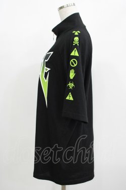 画像2: LISTEN FLAVOR / オーバーキルハーフジップトップス  ブラック H-25-08-01-060-PU-TO-KB-ZH