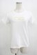 画像1: MILK / さくら×MILK Tシャツ S ホワイト H-25-08-01-063-ML-TO-KB-ZH (1)