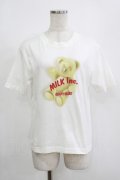 MILK / Gummies Tee  オフ×シトロングミ H-25-08-01-065-ML-TO-KB-ZH