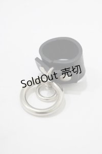 ニュリカデリック / ダブルリングリング 15号 ブラック H-25-08-01-070-PU-AC-KB-ZH
