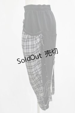 画像2: Qutie Frash / 8分丈パンツ  グレー H-25-08-01-072-QU-PA-KB-ZH