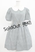 MILK / M girl Dress  ブルーグリーンチェック H-25-08-01-007-ML-OP-KB-ZH