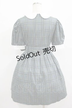 画像3: MILK / M girl Dress  ブルーグリーンチェック H-25-08-01-007-ML-OP-KB-ZH