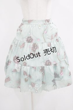 画像1: MILK / ショコラローズスカート  ミントチョコ H-25-08-01-009-ML-SK-KB-ZH