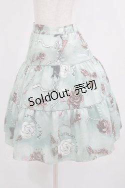 画像2: MILK / ショコラローズスカート  ミントチョコ H-25-08-01-009-ML-SK-KB-ZH