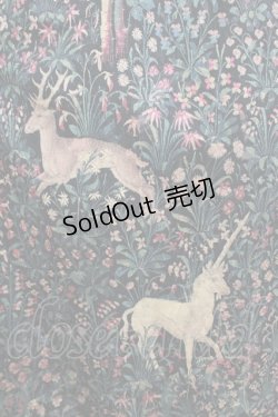 画像4: microcosm / ミルフルール柄ロングドレス  ブラック H-25-08-01-013-GO-OP-KB-ZH