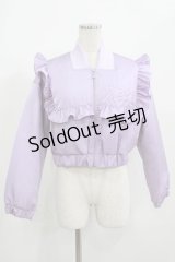 MILK / Lalaショートブルゾン  ラベンダー H-25-08-01-023-ML-JA-KB-ZH