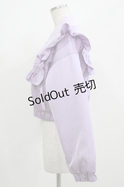 画像2: MILK / Lalaショートブルゾン  ラベンダー H-25-08-01-023-ML-JA-KB-ZH