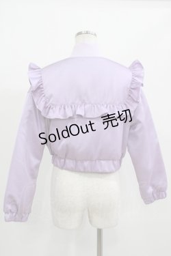 画像3: MILK / Lalaショートブルゾン  ラベンダー H-25-08-01-023-ML-JA-KB-ZH