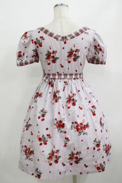 画像3: MILK / BERRY Timeワンピース  スモーキーベリー×レッドタータン H-25-08-02-026-ML-OP-KB-ZH