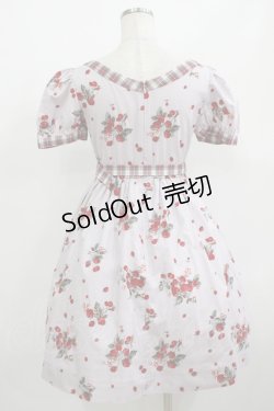 画像3: MILK / BERRY Timeワンピース  スモーキーベリー×レッドタータン H-25-08-02-026-ML-OP-KB-ZH