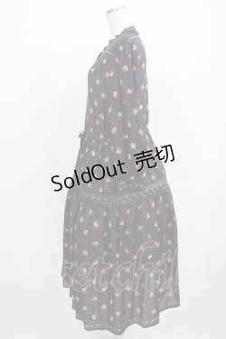 画像2: Jane Marple Dans Le Salon / British rose Agathaドレス  ブラック H-25-08-02-003-JM-OP-KB-ZH