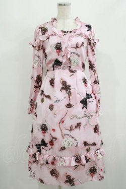 画像1: MILK / ショコラローズプリンセスドレス  ストロベリーチョコ H-25-08-02-027-ML-OP-KB-ZH