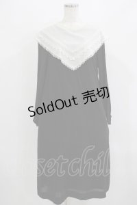 Jane Marple / ピューリタンカラーのドレス  ブラック H-25-08-02-029-JM-OP-KB-ZH