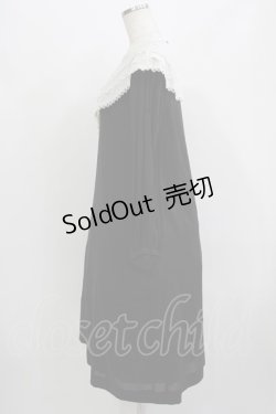 画像2: Jane Marple / ピューリタンカラーのドレス  ブラック H-25-08-02-029-JM-OP-KB-ZH