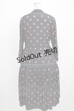 画像3: Jane Marple Dans Le Salon / British rose Agathaドレス  ブラック H-25-08-02-003-JM-OP-KB-ZH