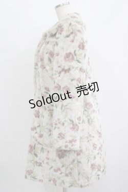 画像2: MILK / ア・ラ・モードコート  ベージュフラワーファー H-25-08-02-031-ML-CO-KB-ZT-C063