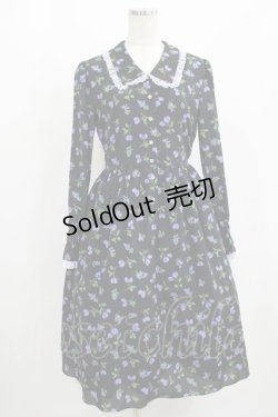 画像1: MILK / ベリー・ルージュドレス  ブラック×パープルベリー H-25-08-02-032-ML-OP-KB-ZH