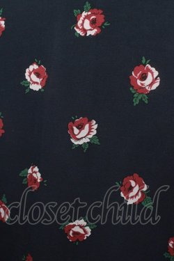 画像4: Jane Marple Dans Le Salon / British rose Agathaドレス  ブラック H-25-08-02-003-JM-OP-KB-ZH