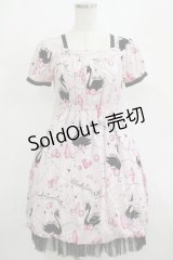MILK / Black Swan Lake Dress  ピンク H-25-08-02-033-ML-OP-KB-ZH