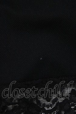 画像4: MR corset / コルセット風切替ノースリーブワンピース  黒 H-25-08-02-034-PU-OP-KB-ZH