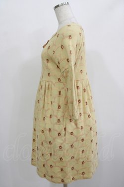 画像2: Jane Marple / gabrielleソフト裏毛のワンピース  クリーム H-25-08-02-037-JM-OP-KB-ZH