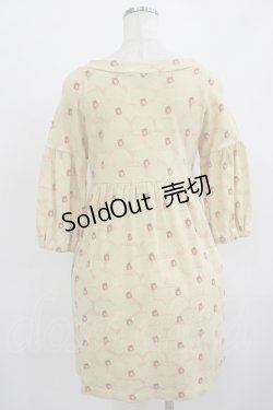 画像3: Jane Marple / gabrielleソフト裏毛のワンピース  クリーム H-25-08-02-037-JM-OP-KB-ZH