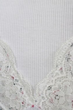 画像4: Candy Stripper / LINGERIE LAYERED DRESS 2 オフ H-25-08-02-040-PU-OP-KB-ZH