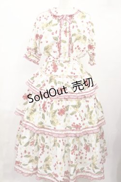 画像1: WONDERFUL WORLD / チェリーワンピース Free オフ H-25-08-02-1001-LO-OP-NS-ZH