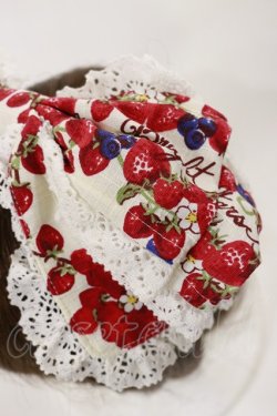 画像2: BABY,THE STARS SHINE BRIGHT / Strawberry Garden柄カチューシャ  オフ白 H-25-08-02-1041-BA-AC-NS-ZH