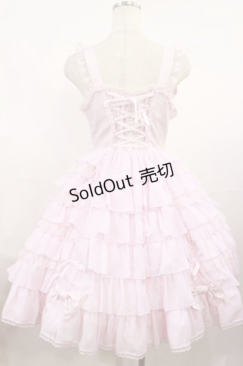 画像3: Angelic Pretty / 恋するお姫様ジャンパースカート Free ピンク H-25-08-02-1003-AP-OP-NS-ZH (3)