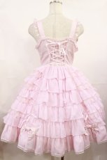 画像3: Angelic Pretty / 恋するお姫様ジャンパースカート Free ピンク H-25-08-02-1003-AP-OP-NS-ZH (3)