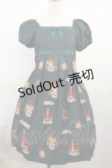 Innocent World / クラウンジュエルズコレクションワンピース M グリーン H-25-08-02-1008-IW-OP-NS-ZH