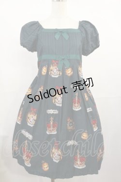 画像1: Innocent World / クラウンジュエルズコレクションワンピース M グリーン H-25-08-02-1008-IW-OP-NS-ZH