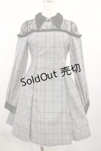 EATME / レースコンビフレアワンピース S ミックス H-25-08-02-1013-LO-OP-NS-ZH