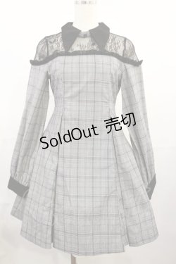 画像1: EATME / レースコンビフレアワンピース S ミックス H-25-08-02-1013-LO-OP-NS-ZH