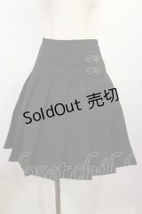 Fi.n.t / ベルト使いプリーツスカート Free BLACK H-25-08-02-1016-CA-SK-NS-ZH