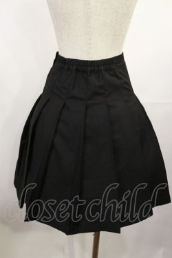 画像2: Fi.n.t / ベルト使いプリーツスカート Free BLACK H-25-08-02-1016-CA-SK-NS-ZH
